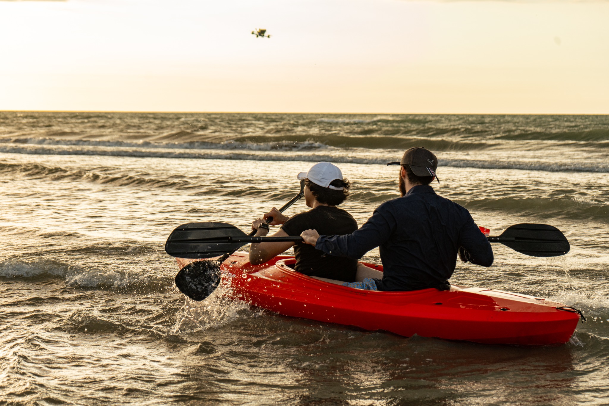 Kayak en el mar de Coco Beach